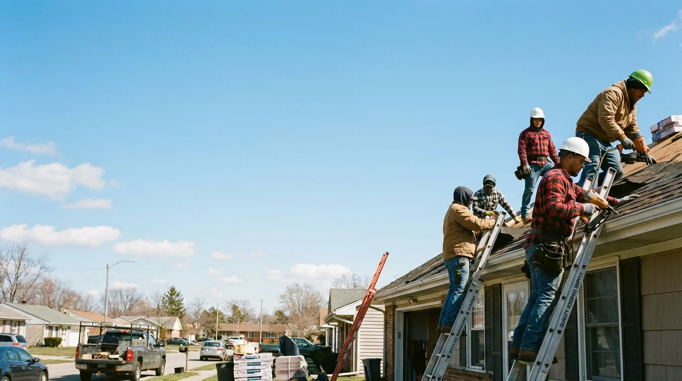 Roofing in Camp Point, IL near me